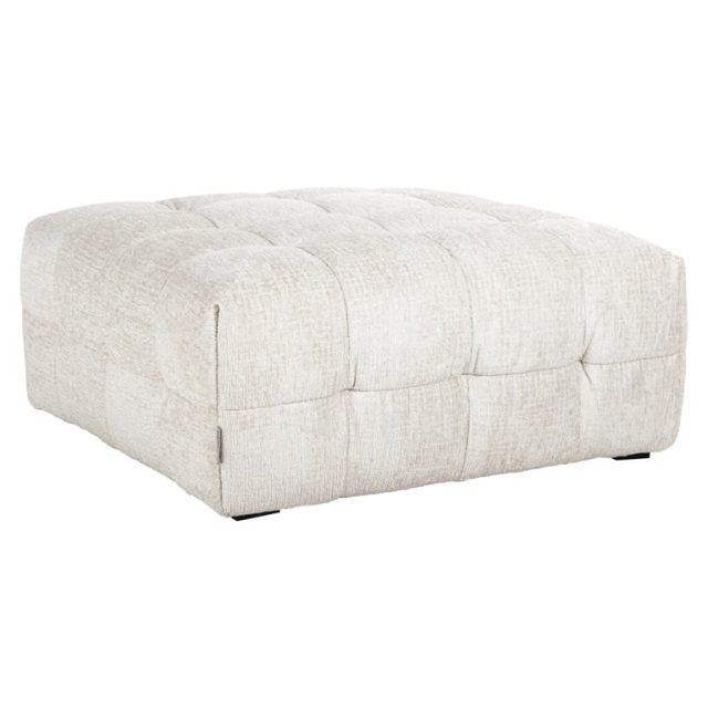Richmond Interiors poef Merrol creme