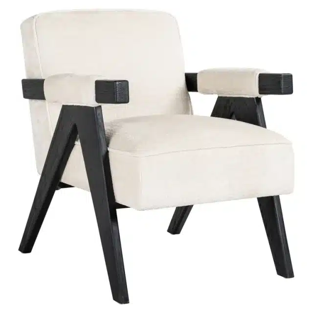 Richmond Interiors fauteuil Cooper met arm wit