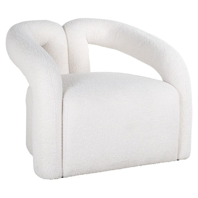 Richmond Interiors fauteuil Dana met arm wit