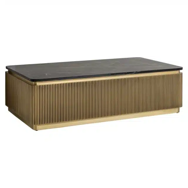 Richmond Interiors salontafel Ironville 140x80x40 cm marmer