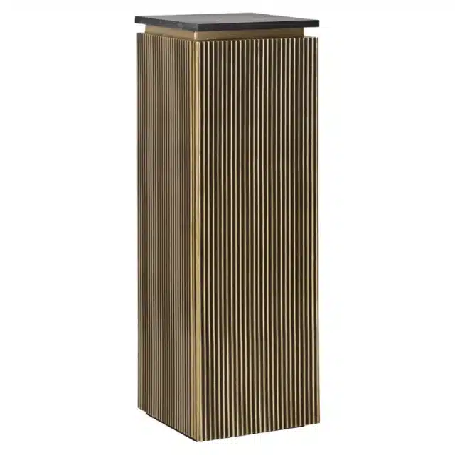 Richmond Interiors pilaar Ironville 35x35x110 cm marmer
