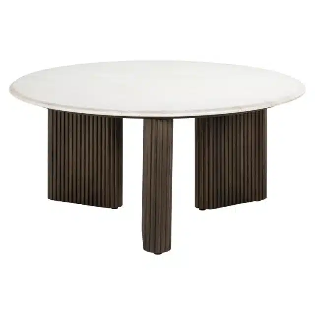 Richmond Interiors salontafel Mayfield 90x90x42 cm marmer
