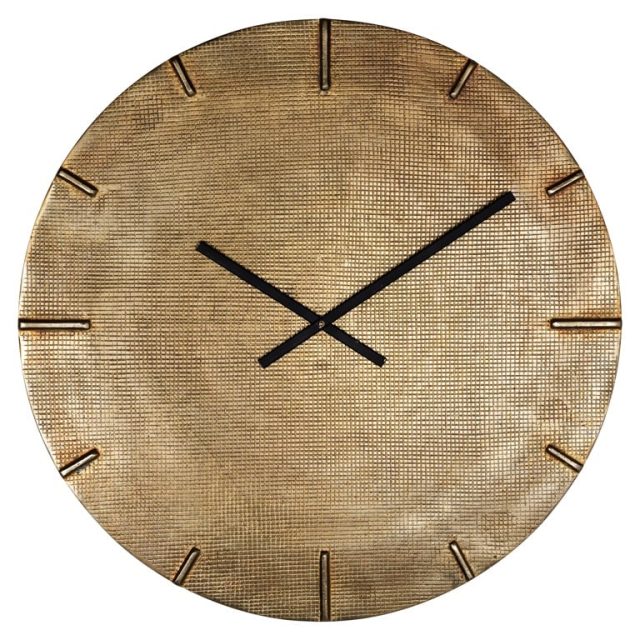 Richmond Interiors klok Ø74 cm Zane goud