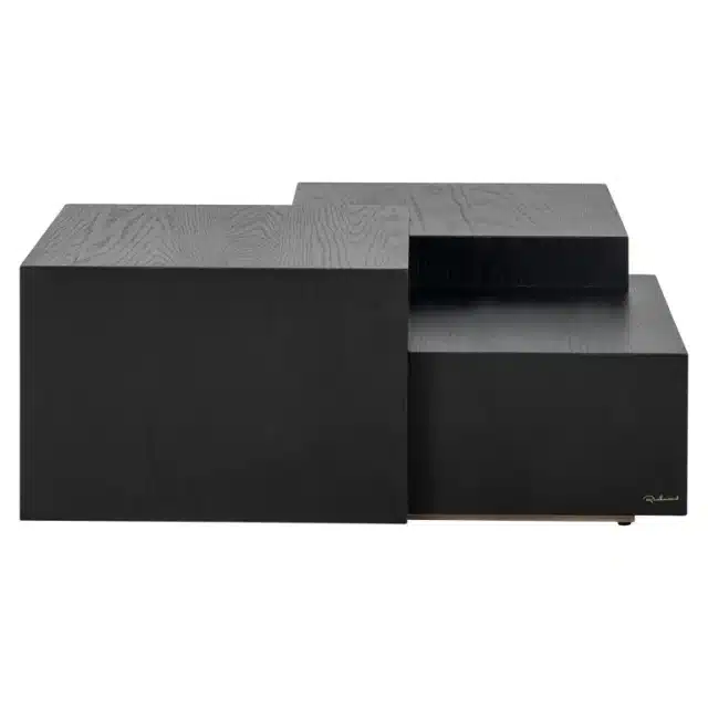 Richmond Interiors salontafel Lennox 100x100x39 cm eiken