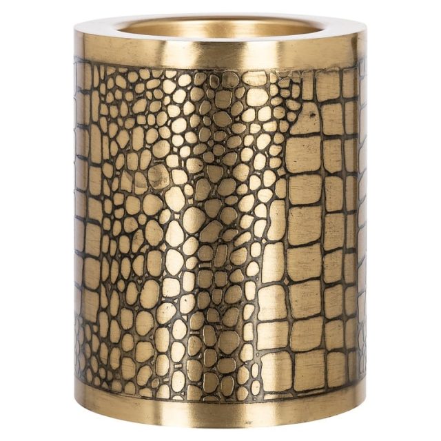 Richmond Interiors kandelaar 12x12x15 cm Elyn klein goud
