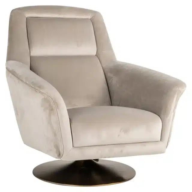 Richmond Interiors draaifauteuil Nora Khaki