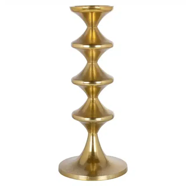 Richmond Interiors kandelaar 20x20x47 cm Ayden groot goud