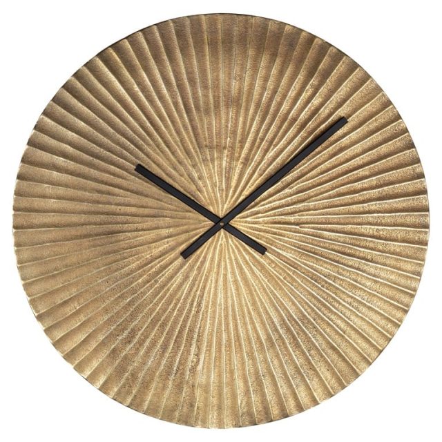 Richmond Interiors klok Ø72 cm Mace goud