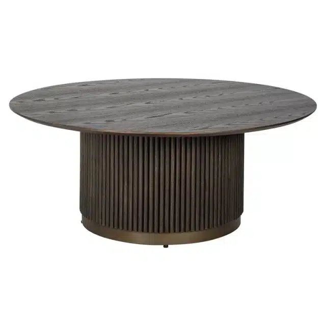 Richmond Interiors salontafel Luxor 100x100x40 cm eiken