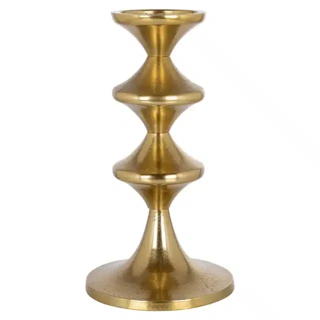 Richmond Interiors kandelaar 20x20x37 cm Ayden klein goud