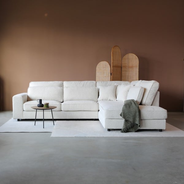 PEPP Interiors hoekbank Richie hoek rechts wit