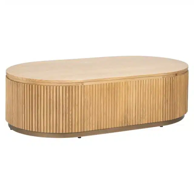Richmond Interiors salontafel Belofrt 140x80x39,5 cm eiken