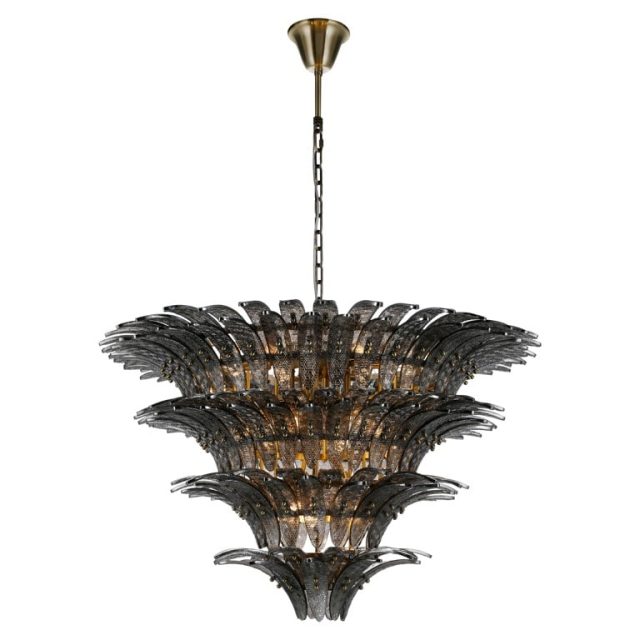 Richmond Interiors hanglamp 97x97x62 cm Cyrah glas