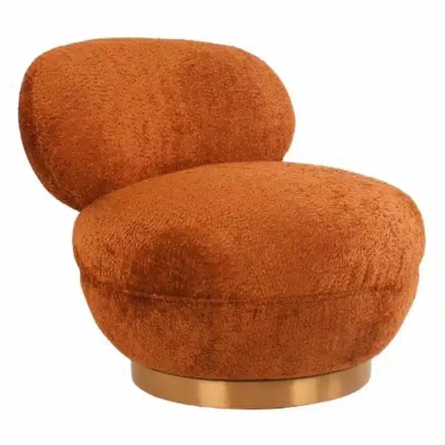 Richmond Interiors draaifauteuil Jace oranje