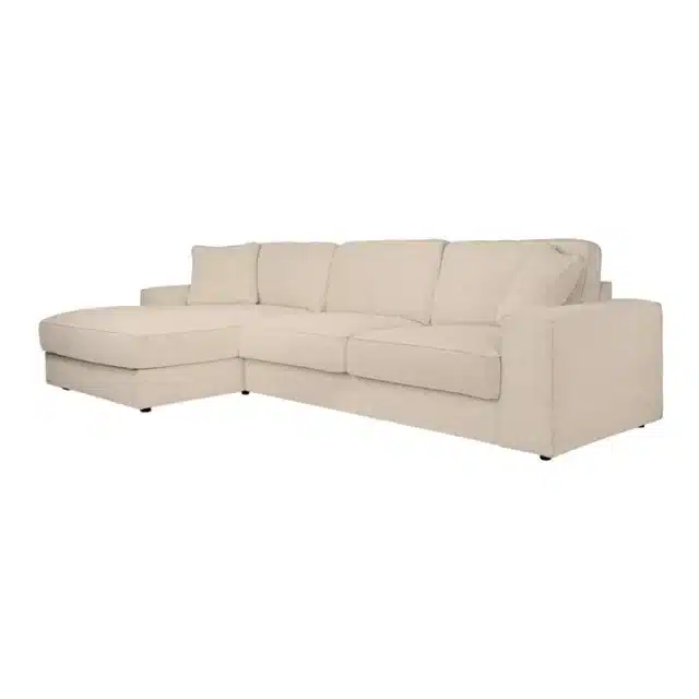 Richmond Interiors loungebank Santos Lounge Links + 2,5 zits beige