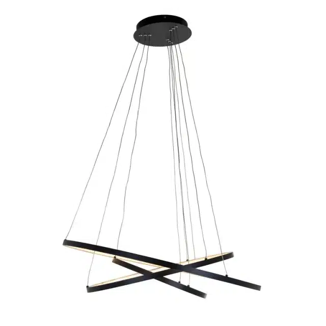 Richmond Interiors hanglamp 80x80x130 cm Amira aluminium