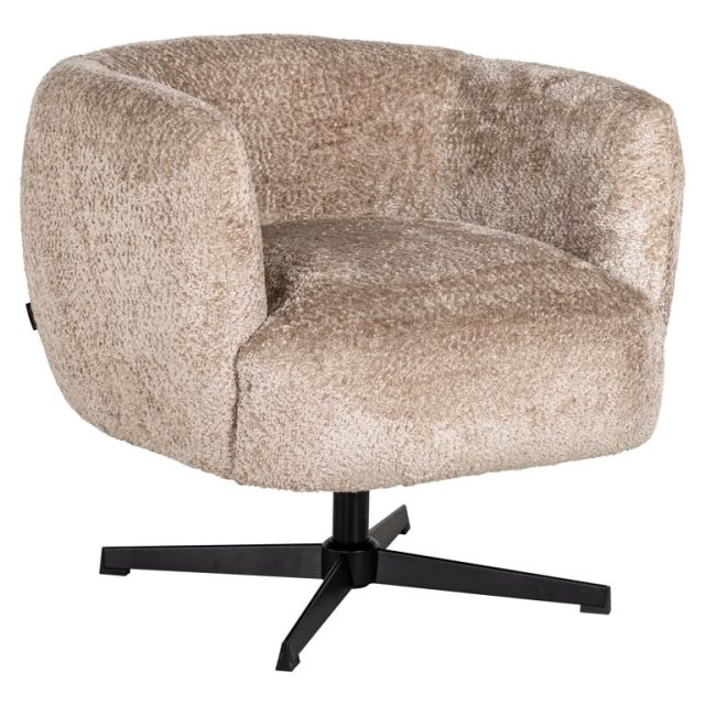 Richmond Interiors draaifauteuil Estelle nature