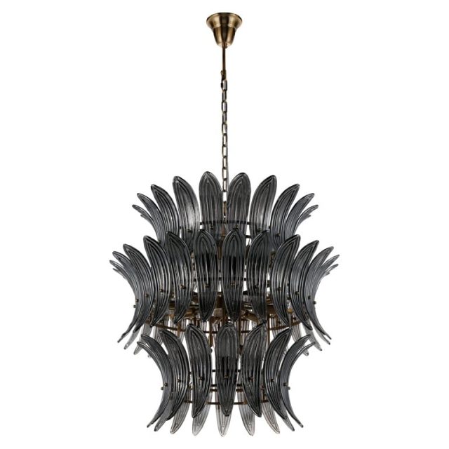 Richmond Interiors hanglamp 74x74x70 cm Salina glas