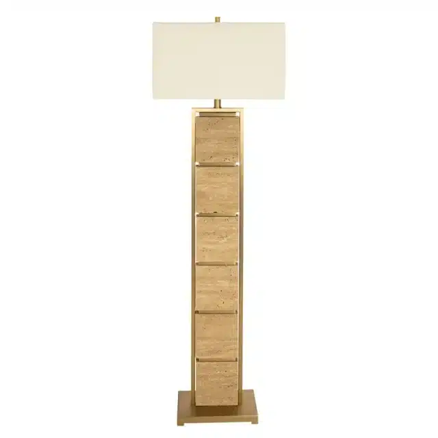 Richmond Interiors vloerlamp 46x26x150 cm Meyra marmer