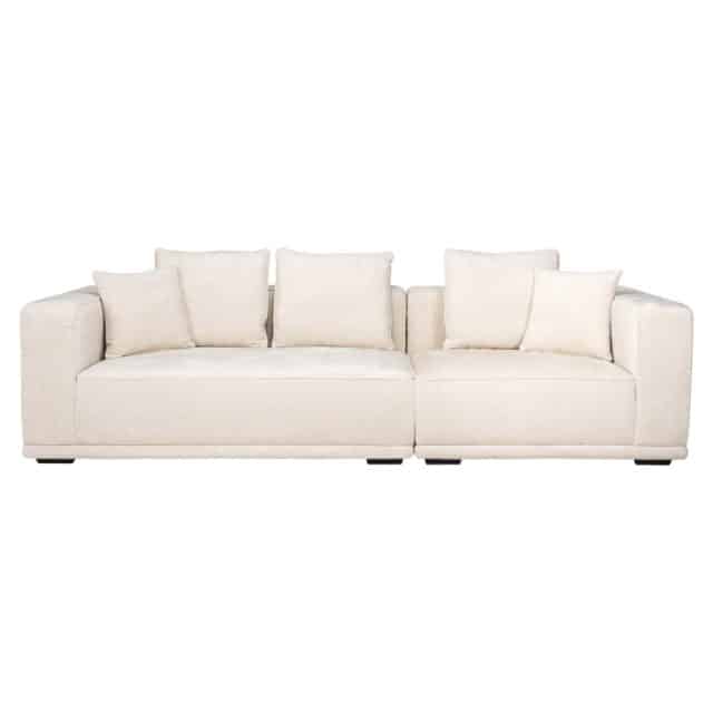 Richmond Interiors bankstel Lusso 3-zits beige
