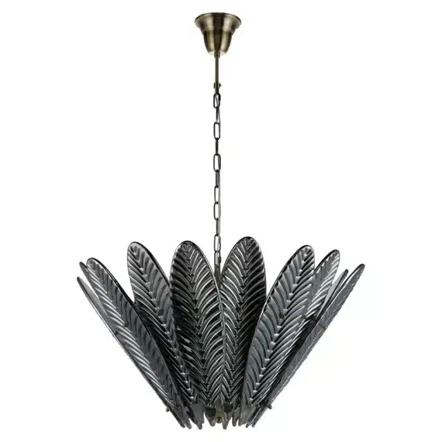 Richmond Interiors hanglamp 70x70x40 cm Feme glas