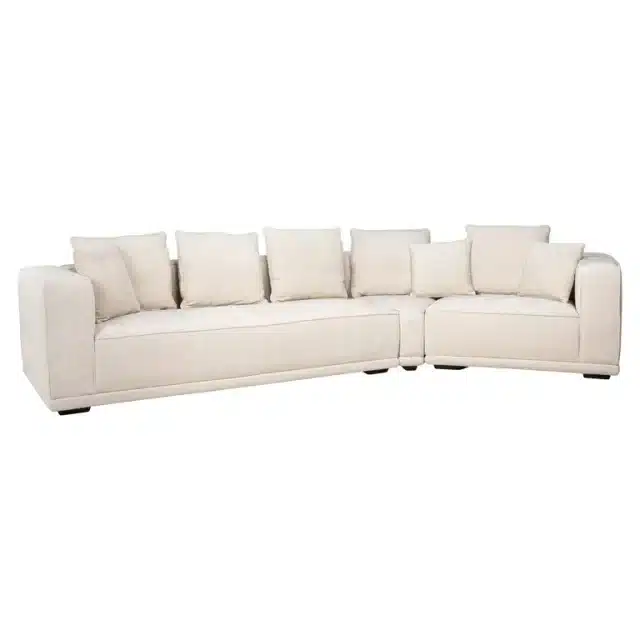 Richmond Interiors bankstel Lusso 4-zits beige