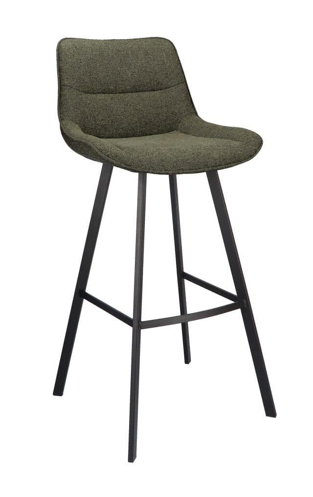 Barstoel Abby hoog groen