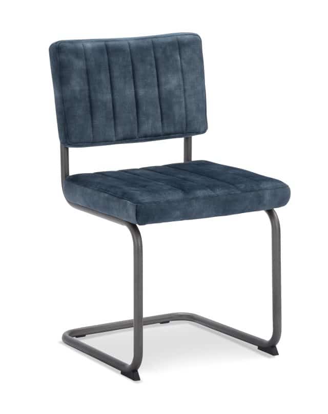 Eetkamerstoel Quinn blauw