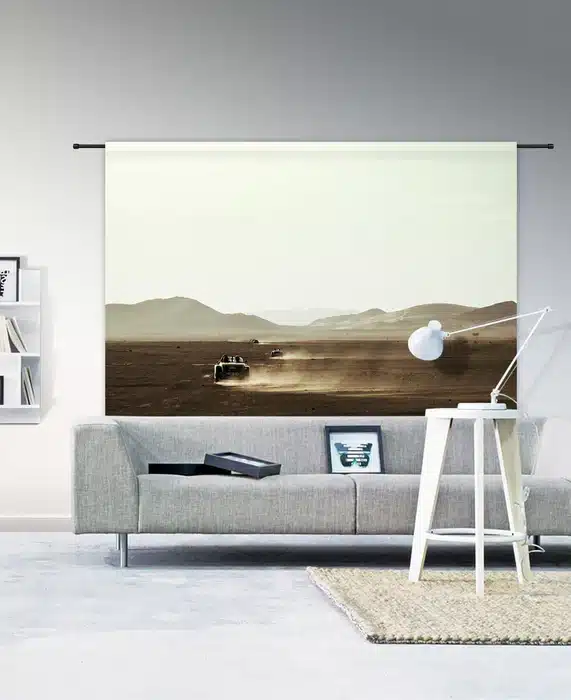 OPRUIMING Urban Cotton Amsterdam wandkleed Desert drive