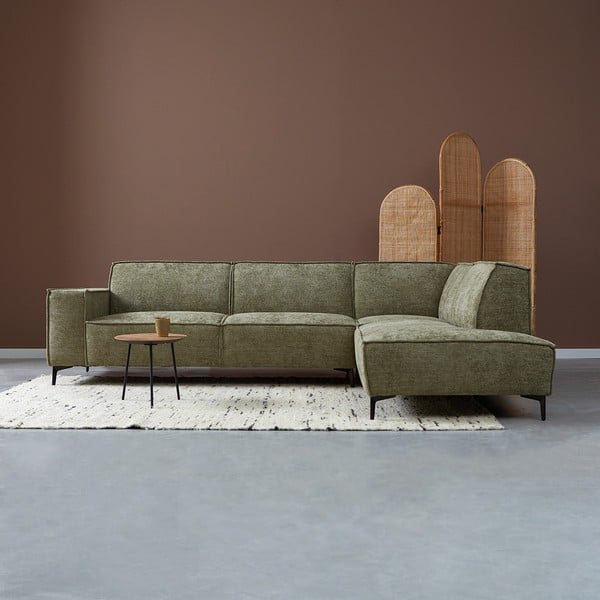 PEPP Interiors hoekbank River hoek rechts groen