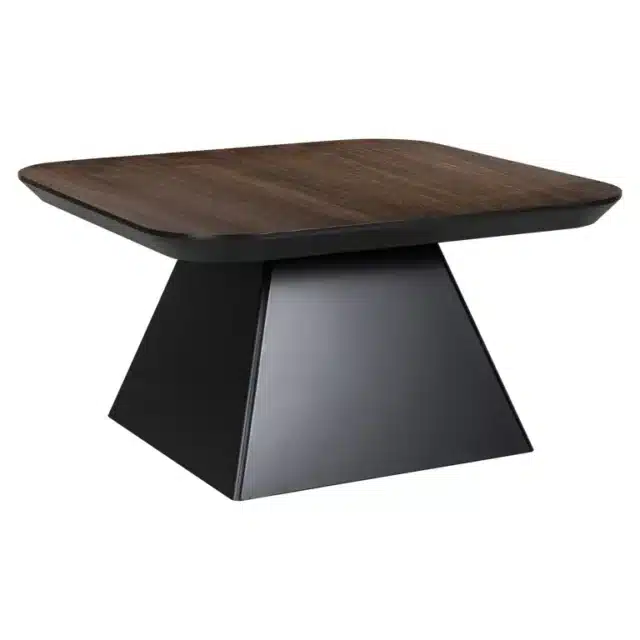 Richmond Interiors salontafel Bonvoy 70x70x35 cm eiken bruin