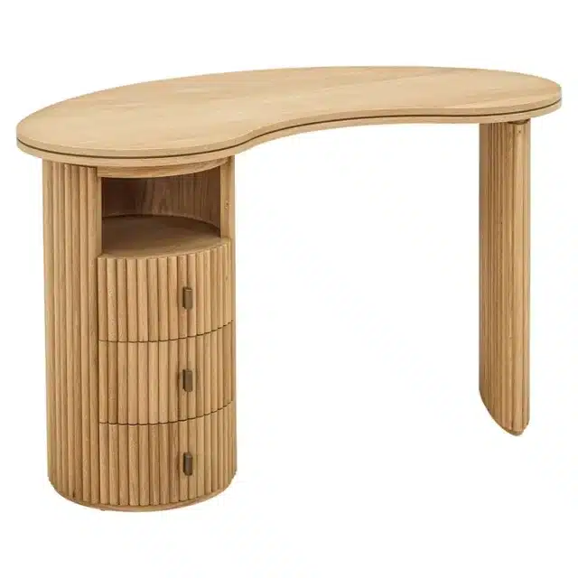 Richmond Interiors bureau Belfort 130x70x77 cm eiken