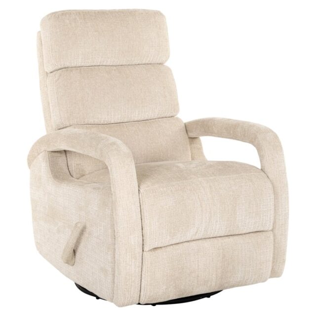 Richmond Interiors verstelbare draaifauteuil Denvi beige