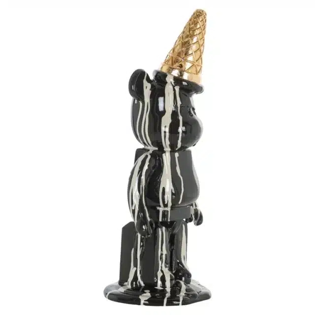 Richmond Interiors deco object icebear zwart