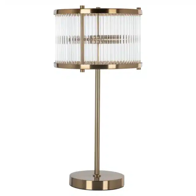 Richmond Interiors tafellamp 32x32x64 cm Loiza glas