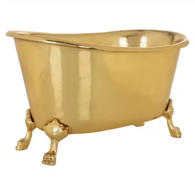 Richmond Interiors wijnkoeler Chiara aluminium goud