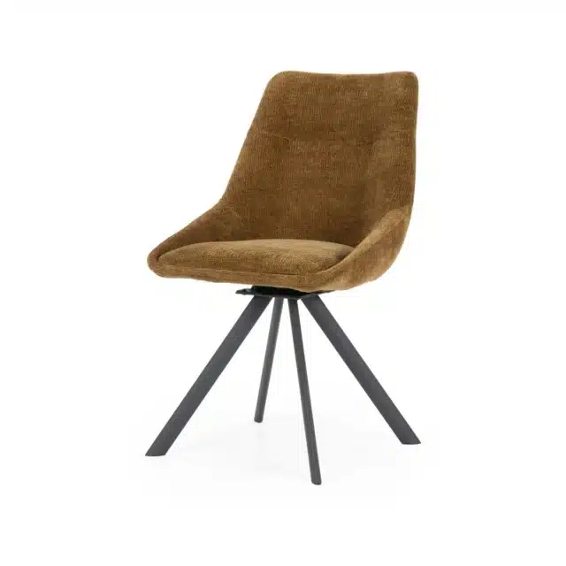 By-Boo eetkamerstoel Bliss mustard