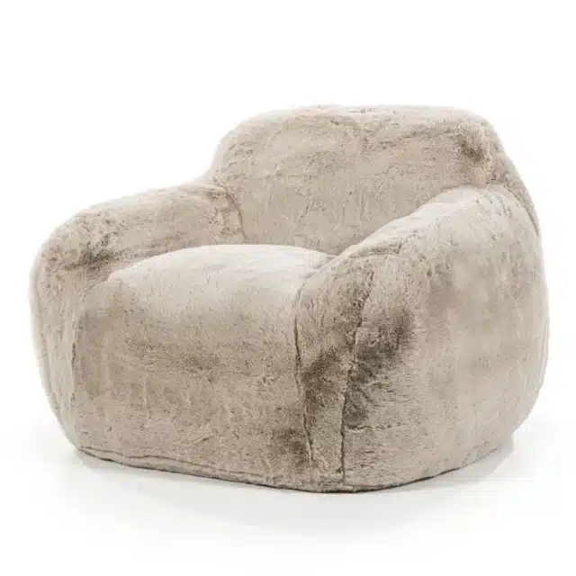 By-Boo fauteuil Hug met arm taupe