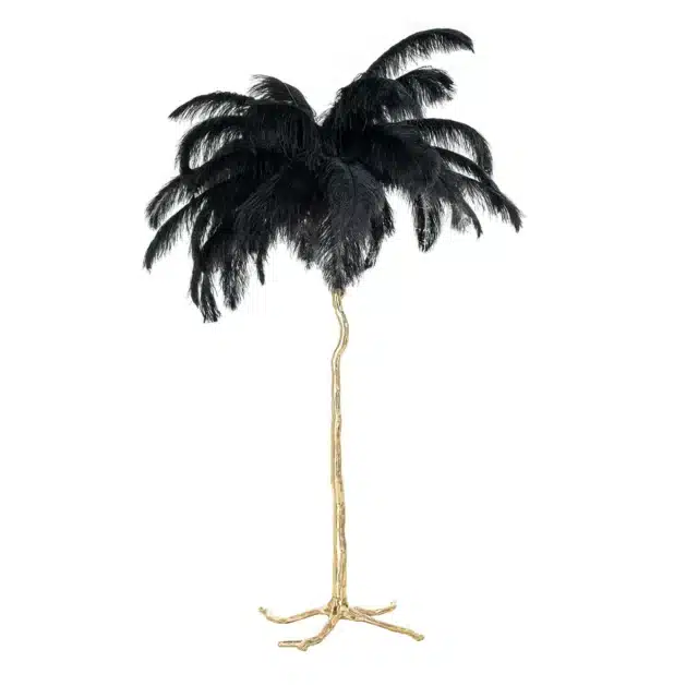 Richmond Interiors vloerlamp Burlesque zwart