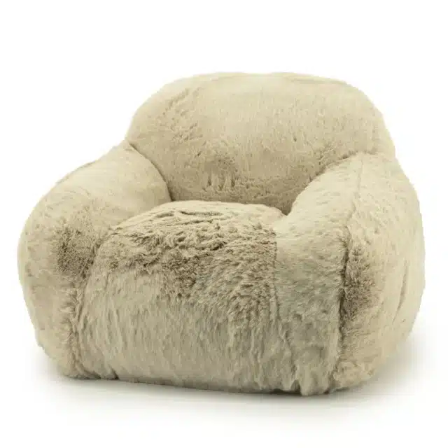 By-Boo fauteuil Little Hug met arm taupe