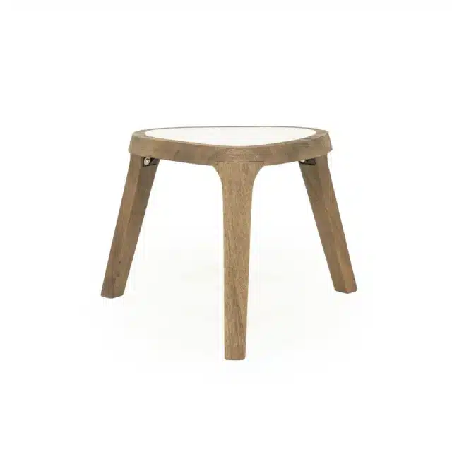 Eleonora bijzettafel Fred 38x45x40 cm marmer