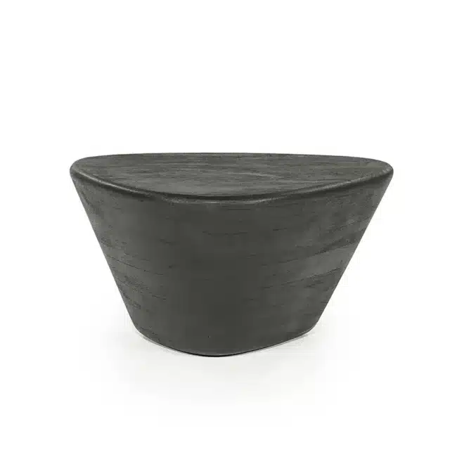 Eleonora bijzettafel Mila 70x53x35 cm mangohout zwart
