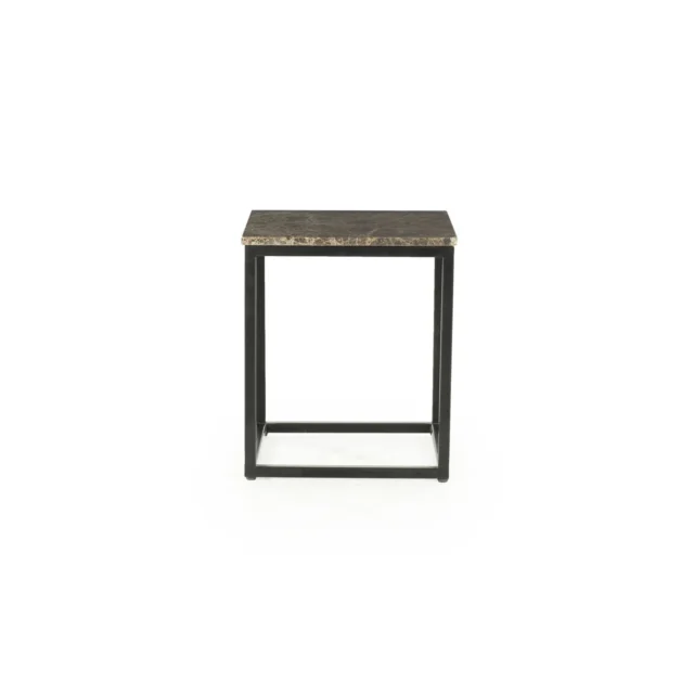 Eleonora bijzettafel Rico 38x38x45 cm marmer
