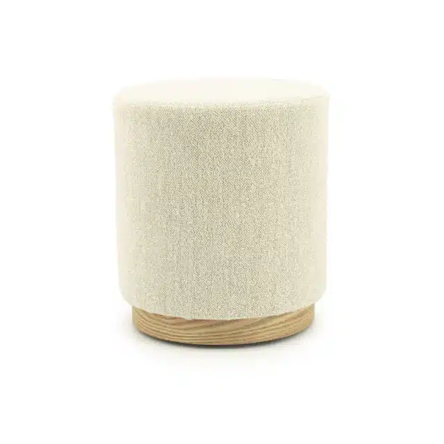 Eleonora poef Avah small beige