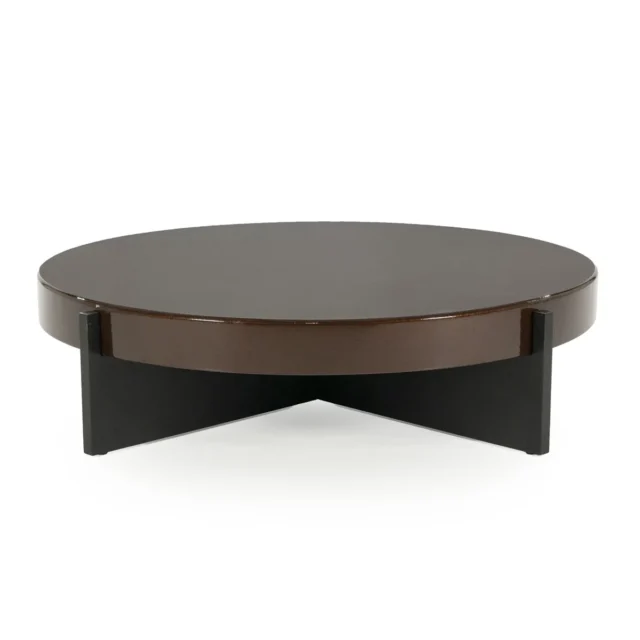 Eleonora salontafel Juliet 110x110x28 cm bruin