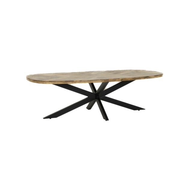 Tower Living salontafel Silvi 130x70x40 cm mangohout naturel