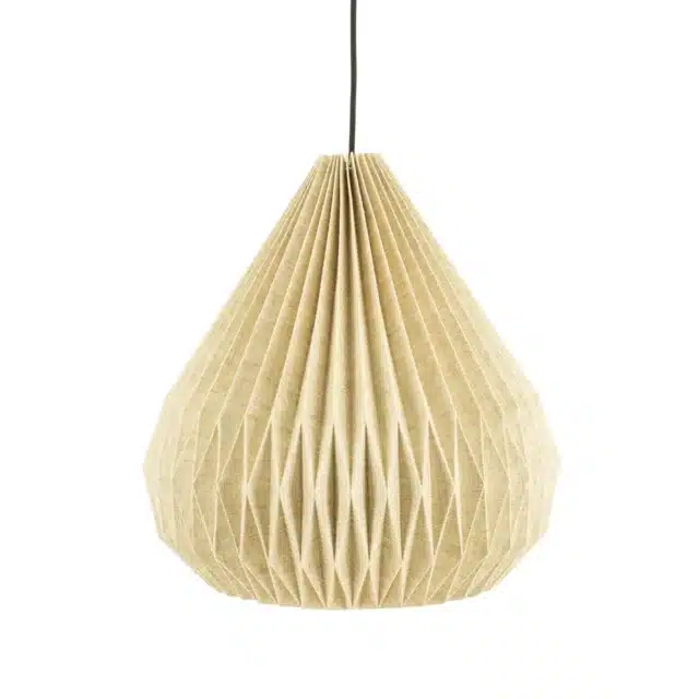 By-Boo hanglamp Ø41x45 cm Zuki 3 Linnen (set van 2)