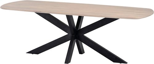 Nijwie MySons eettafel deens ovaal Mango Ashblond - Akagi Table Collection