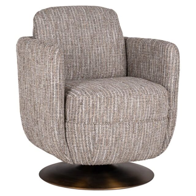 Richmond Interiors draaifauteuil Turner beige