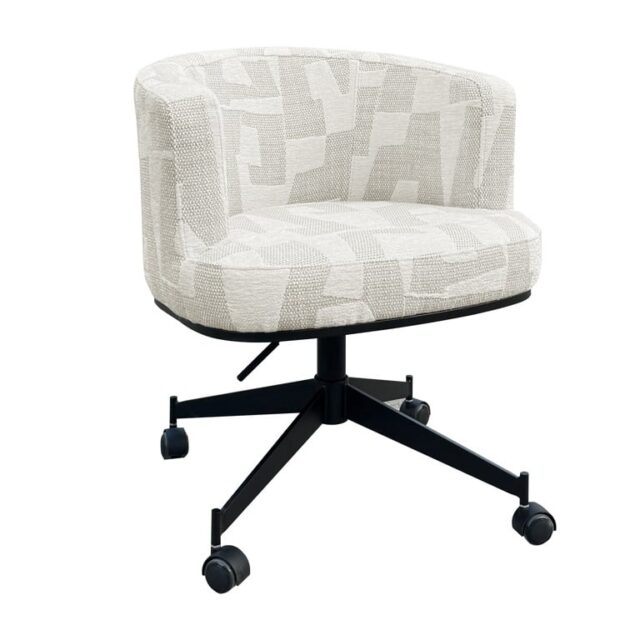 Richmond interiors eetkamerstoel Rochenne draaibaar met arm beige